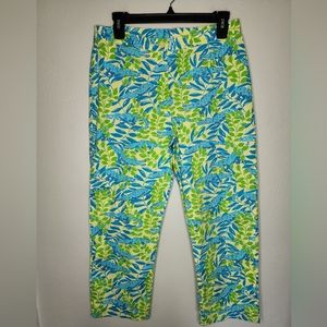 Lilly Pulitzer Pants Mimosa Everglades Alligator